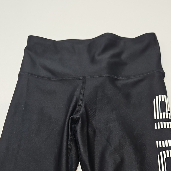 Under Armour UA Black and White Leggings Stretch Comfy - Picture 4 of 6